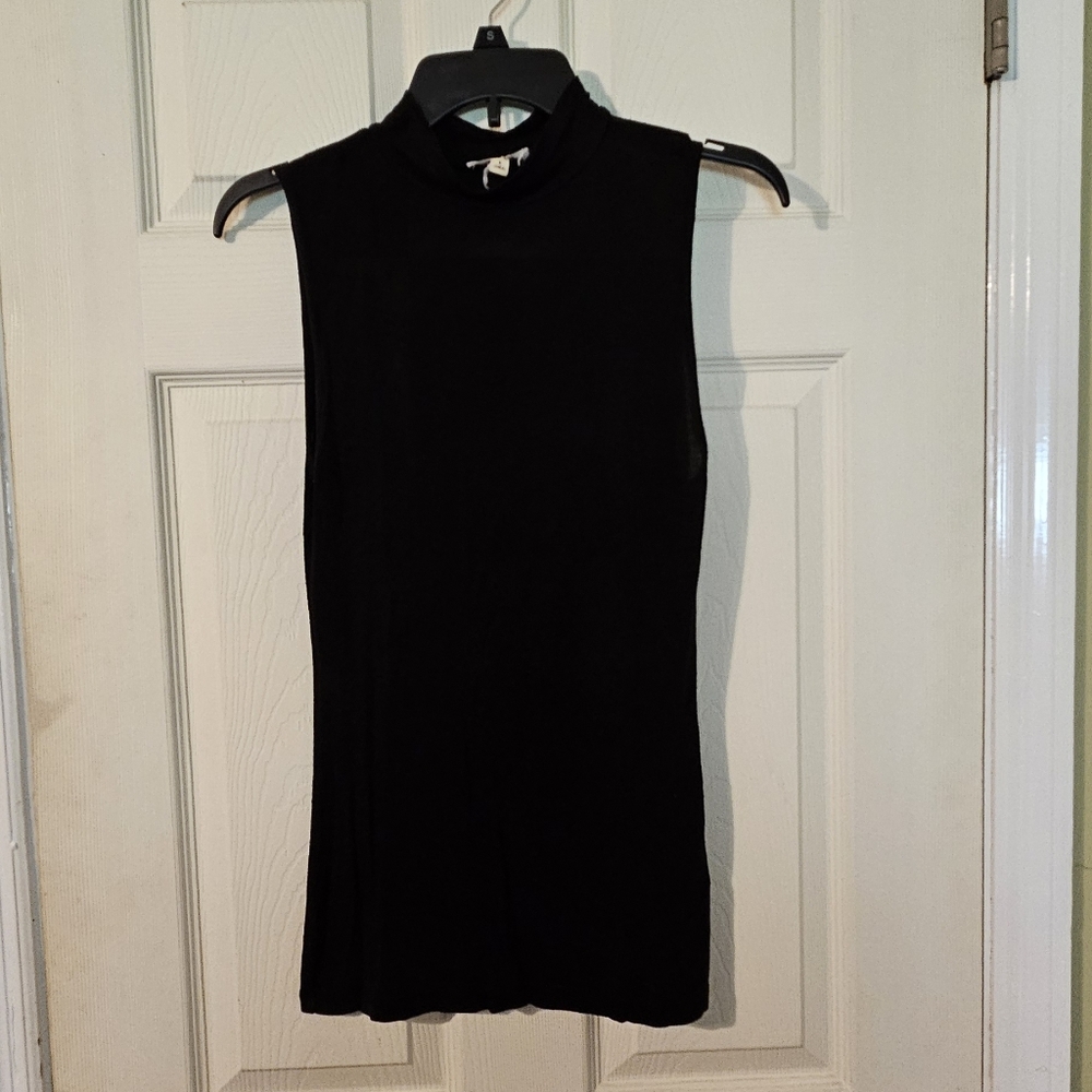 Zenana Outfitters Sleeveless Mock Turtleneck